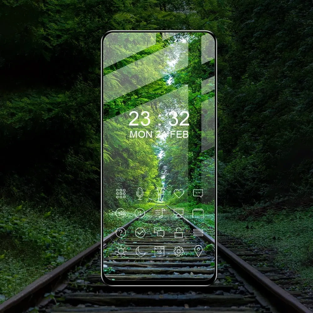 Szkło hartowane Bizon Glass Edge 2 do Poco M5s czarne