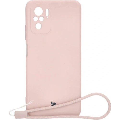 Kup Etui Bizon Case Silicone Sq do Xiaomi Poco M5S / Redmi Note 10/10S jasnoróżowe - BIZ2138 - {ean13} - Sklep Home Screen