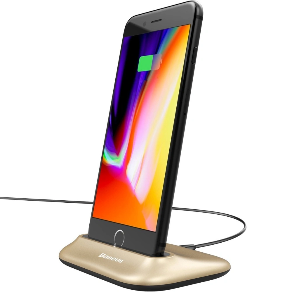Stacja dokująca Baseus Little Volcano, port Lightning - złota