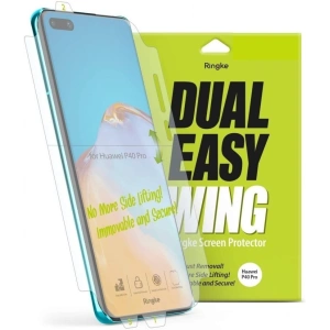 Kup Folia hydrożelowa Ringke Dual Easy Wing Full Cover Huawei P40 Pro [2 PACK] - RGK1167 - {ean13} - Sklep Home Screen