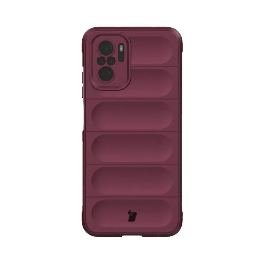 Pancerne etui Bizon Case Tur do Xiaomi Poco M5s / Xiaomi Redmi Note 10 / 10s ciemnofioletowe