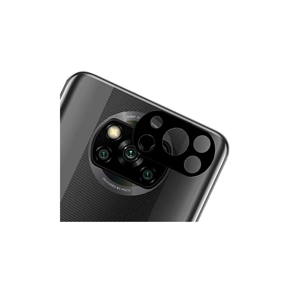 Szkło na aparat Bizon Glass Lens do Xiaomi Poco X3 / NFC / Pro [2 PACK]