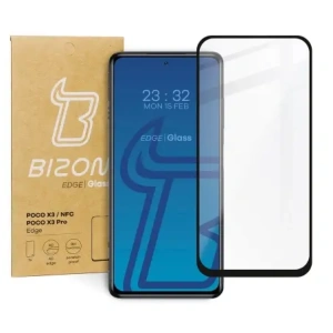 Buy Bizon Glass Edge Xiaomi Poco X3 / NFC / PRO black - BIZ2144 - {ean13} - Home Screen Store Europe