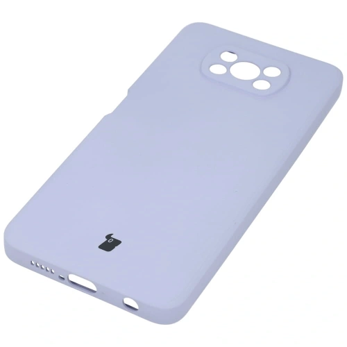 Kup Bizon Case Silicone Xiaomi Poco X3 / NFC / Pro világos lila - BIZ2146 - {ean13} - Sklep Home Screen