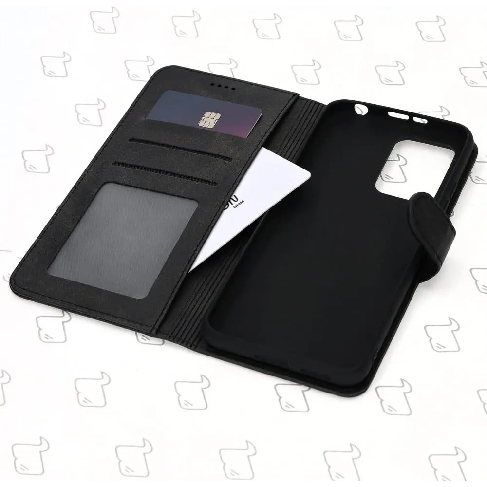 Etui Bizon Case Wallet do Xiaomi Poco X4 GT czarne