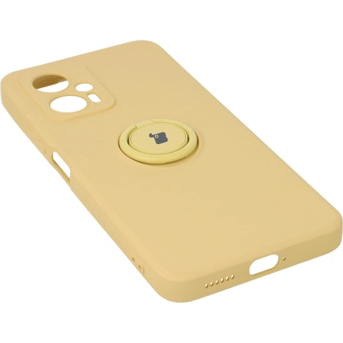 Kup Etui Bizon Case Silicone Ring Sq do Xiaomi Poco X4 GT żółte - BIZ2149 - {ean13} - Sklep Home Screen