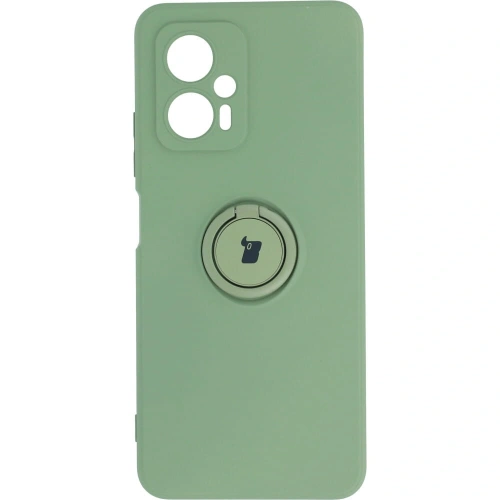 Kup Etui Bizon Case Silicone Ring Sq do Xiaomi Poco X4 GT jasnozielone - BIZ2151 - {ean13} - Sklep Home Screen