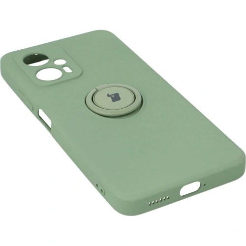 Kup Etui Bizon Case Silicone Ring Sq do Xiaomi Poco X4 GT jasnozielone - BIZ2151 - {ean13} - Sklep Home Screen