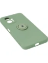 Kup Etui Bizon Case Silicone Ring Sq do Xiaomi Poco X4 GT jasnozielone - BIZ2151 - {ean13} - Sklep Home Screen