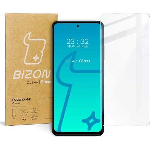 Kup Szkło hartowane Bizon Glass Clear do Xiaomi Poco X4 GT - BIZ2152 - {ean13} - Sklep Home Screen
