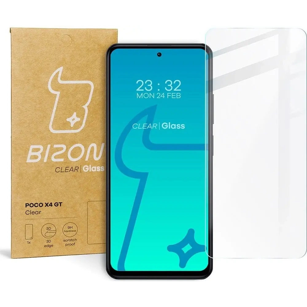 Szkło hartowane Bizon Glass Clear do Xiaomi Poco X4 GT