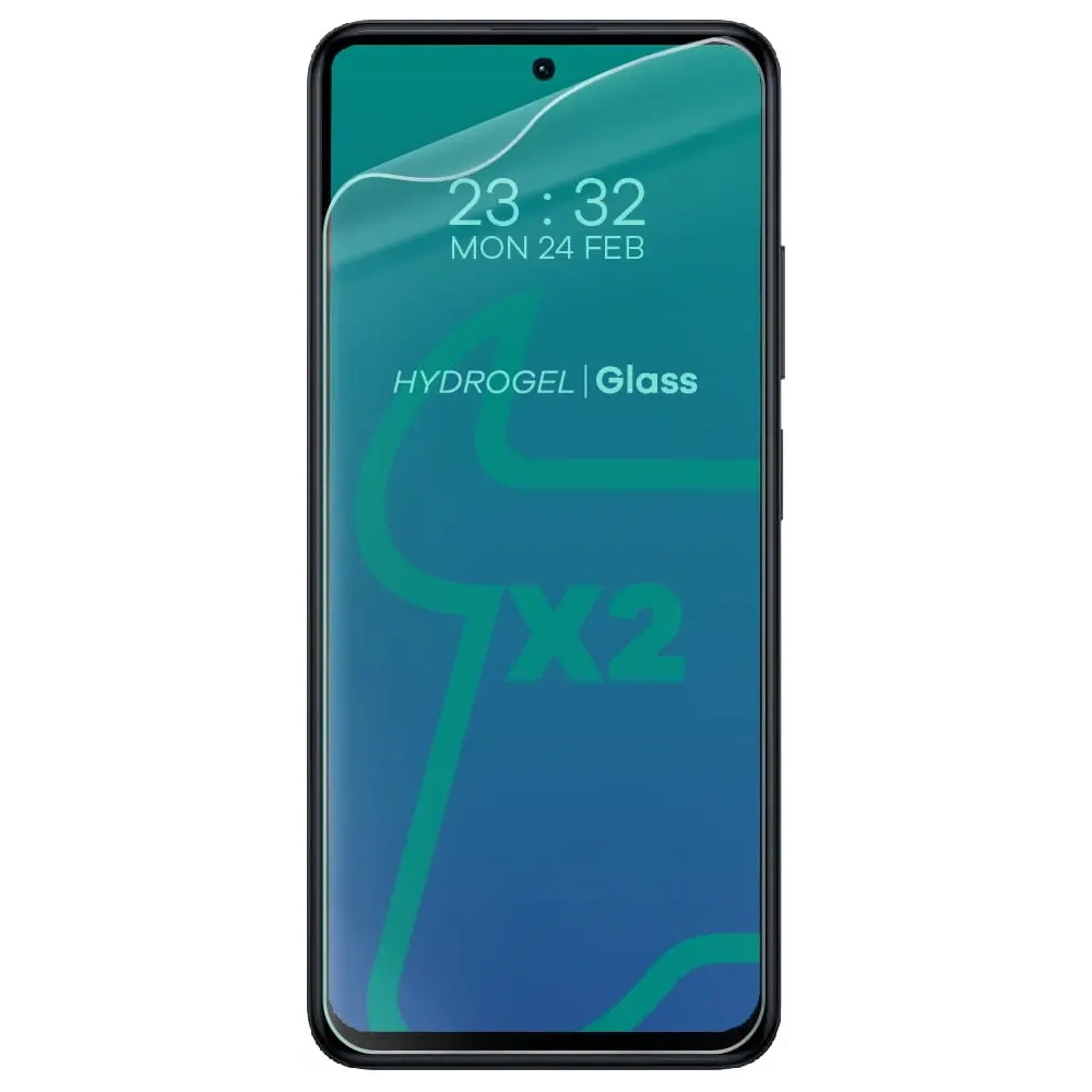 Folia hydrożelowa na ekran Bizon Glass Hydrogel do Xiaomi Poco X4 GT [2 PACK]