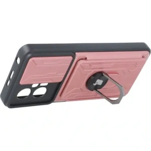 Kup Etui Bizon Case Camshield Card Slot Ring do Xiaomi Poco X4 GT světle růžové - BIZ2156 - {ean13} - Sklep Home Screen
