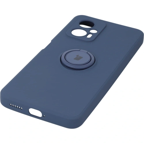 Kup Etui Bizon Case Silicone Ring Sq do Xiaomi Poco X4 GT granatowe - BIZ2157 - {ean13} - Sklep Home Screen