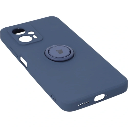 Kup Etui Bizon Case Silicone Ring Sq do Xiaomi Poco X4 GT granatowe - BIZ2157 - {ean13} - Sklep Home Screen