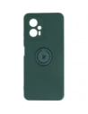 Kup Bizon Case Silicone Ring Sq Xiaomi Poco X4 GT verde închis - BIZ2158 - {ean13} - Sklep Home Screen