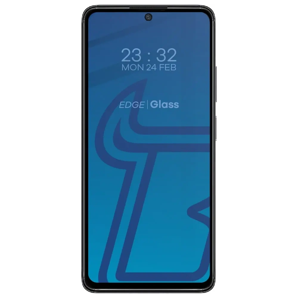 Szkło hartowane Bizon Glass Edge do Poco X4 Pro 5G czarne