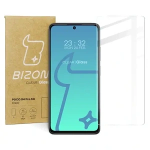 Kup Edzett üveg Bizon Glass Clear a Xiaomi Poco X4 Pro 5G-hoz - BIZ2160 - {ean13} - Sklep Home Screen