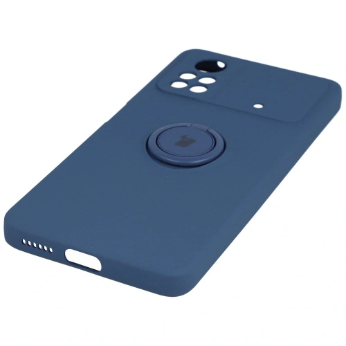 Buy Bizon Case Silicone Ring Xiaomi Poco X4 Pro 5G navy blue - BIZ2163 - {ean13} - Home Screen Store Europe