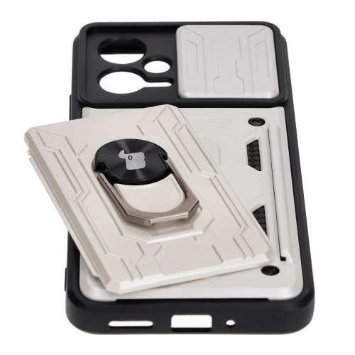 Kup Bizon Case Camshield Kartensteckplatz Ring Xiaomi POCO X5 weiß - BIZ2165 - {ean13} - Sklep Home Screen
