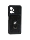 Bizon Case Camshield Kártyahely Gyűrű Xiaomi POCO X5 fekete