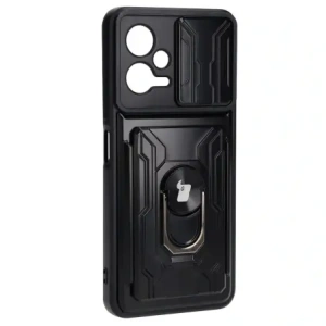 Kup Bizon Case Camshield Card Slot Ring Xiaomi POCO X5 negru - BIZ2167 - {ean13} - Sklep Home Screen