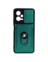 Bizon Case Camshield Kartensteckplatz Ring Xiaomi POCO X5 grün