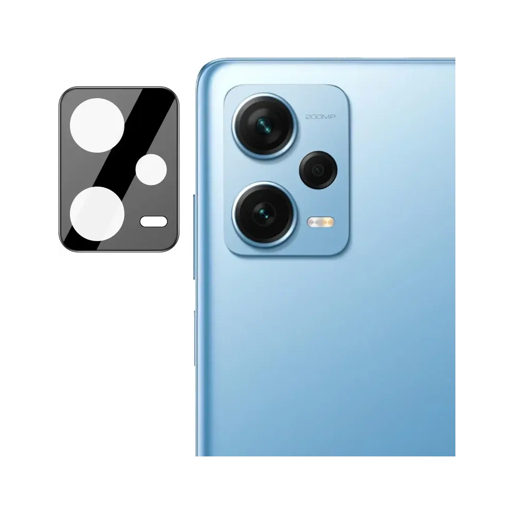 Szkło na aparat Bizon Glass Lens do Poco X5 Redmi Note 12 5G [2 PACK]