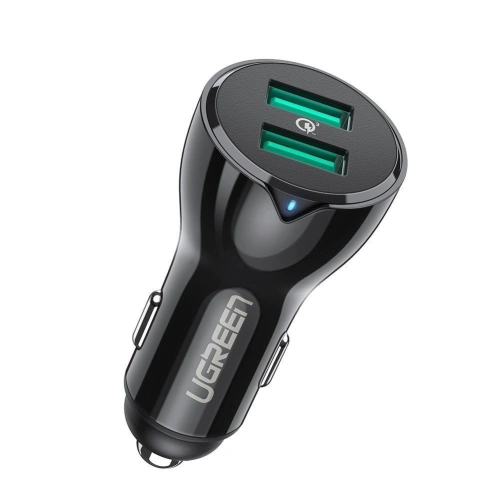 Kup Încărcător auto UGREEN QC 3.0 36W 2x USB (negru) - UGR292 - {ean13} - Sklep Home Screen