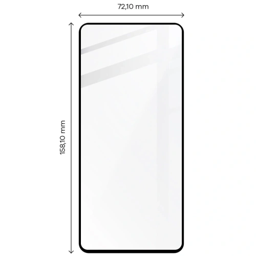Buy Bizon Glass Edge 2 Poco X5 Pro black - BIZ2174 - {ean13} - Home Screen Store Europe