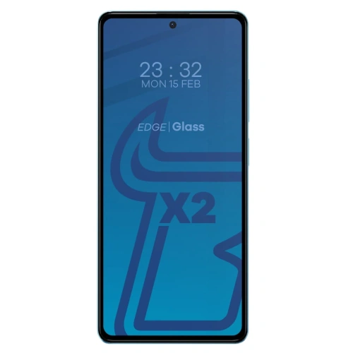 Buy 2x Screen glass + camera glass BIZON Edge 2 for Poco X5 Pro - BIZ2175 - {ean13} - Home Screen Store Europe
