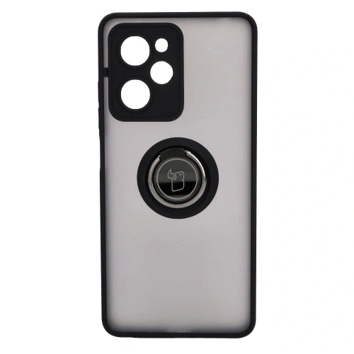 Kup Etui s úchytem na prst Bizon Case Hybrid Ring pro Xiaomi Poco X5 Pro kouřové s černým rámečkem - BIZ2176 - {ean13} - Sklep Home Screen