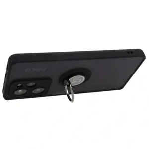 Kup Etui z uchwytem na palec Bizon Case Hybrid Ring do Xiaomi Poco X5 Pro przydymione z czarną ramką - BIZ2176 - {ean13} - Sklep Home Screen