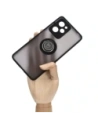 Kup Bizon Case Hybrid Ring Xiaomi Poco X5 Pro fumurie cu un cadru negru - BIZ2176 - {ean13} - Sklep Home Screen
