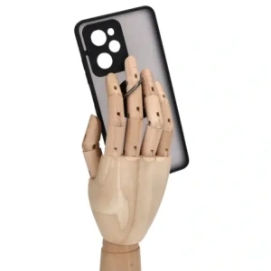 Kup Etui z uchwytem na palec Bizon Case Hybrid Ring do Xiaomi Poco X5 Pro przydymione z czarną ramką - BIZ2176 - {ean13} - Sklep Home Screen