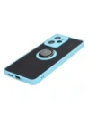 Kup Bizon Case Hybrid Ring Xiaomi Poco X5 Pro rauchig mit einem hellblauen Rahmen - BIZ2177 - {ean13} - Sklep Home Screen