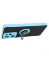 Buy Bizon Case Hybrid Ring Xiaomi Poco X5 Pro smoky with a light blue frame - BIZ2177 - {ean13} - Home Screen Store Europe