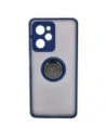 Kup Bizon Case Hybrid Ring Xiaomi Poco X5 Pro fumuriu cu un cadru albastru marin - BIZ2178 - {ean13} - Sklep Home Screen