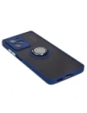Kup Bizon Case Hybrid Ring Xiaomi Poco X5 Pro fumuriu cu un cadru albastru marin - BIZ2178 - {ean13} - Sklep Home Screen