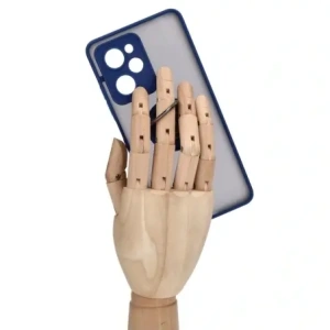 Kup Etui z uchwytem na palec Bizon Case Hybrid Ring do Xiaomi Poco X5 Pro przydymione z granatową ramką - BIZ2178 - {ean13} - Sklep Home Screen