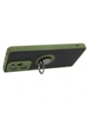 Buy Bizon Case Hybrid Ring Xiaomi Poco X5 Pro smoky with a green frame - BIZ2179 - {ean13} - Home Screen Store Europe