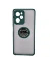 Kup Bizon Case Hybrid Ring Xiaomi Poco X5 Pro rauchig mit einem dunkelgrünen Rahmen - BIZ2180 - {ean13} - Sklep Home Screen