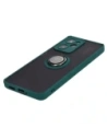 Kup Etui s úchytem na prst Bizon Case Hybrid Ring do Xiaomi Poco X5 Pro kouřové s tmavě zeleným rámečkem - BIZ2180 - {ean13} - Sklep Home Screen