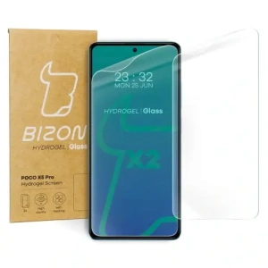 Kup Bizon Glass Hydrogel Poco X5 Pro Redmi Note 12 Pro 5G Redmi Note 12 Pro+ 5G [2 PACK] - BIZ2183 - {ean13} - Sklep Home Screen