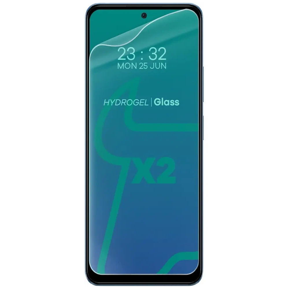 Folia hydrożelowa na ekran Bizon Glass Hydrogel do Poco X5 Redmi Note 12 4G/5G [2 PACK]