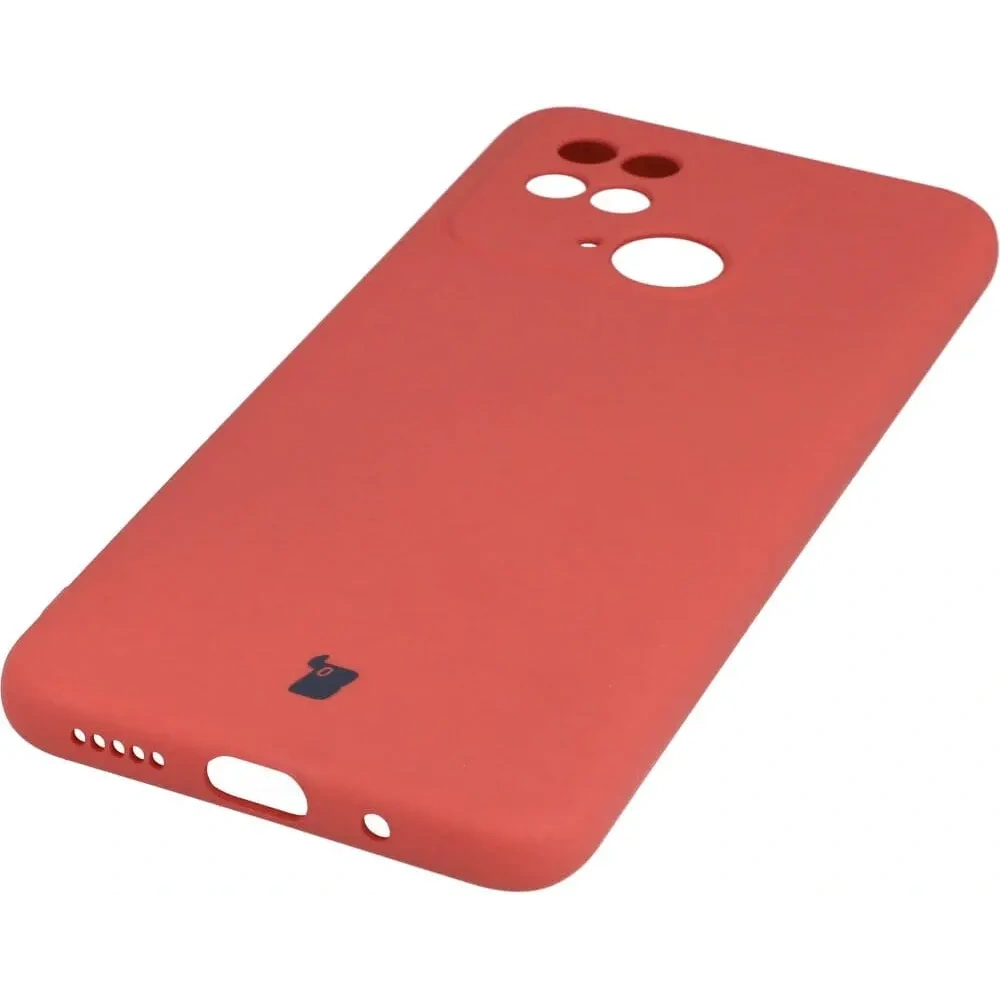 Etui Bizon Case Silicone do Xiaomi Redmi 10C ciemny róż