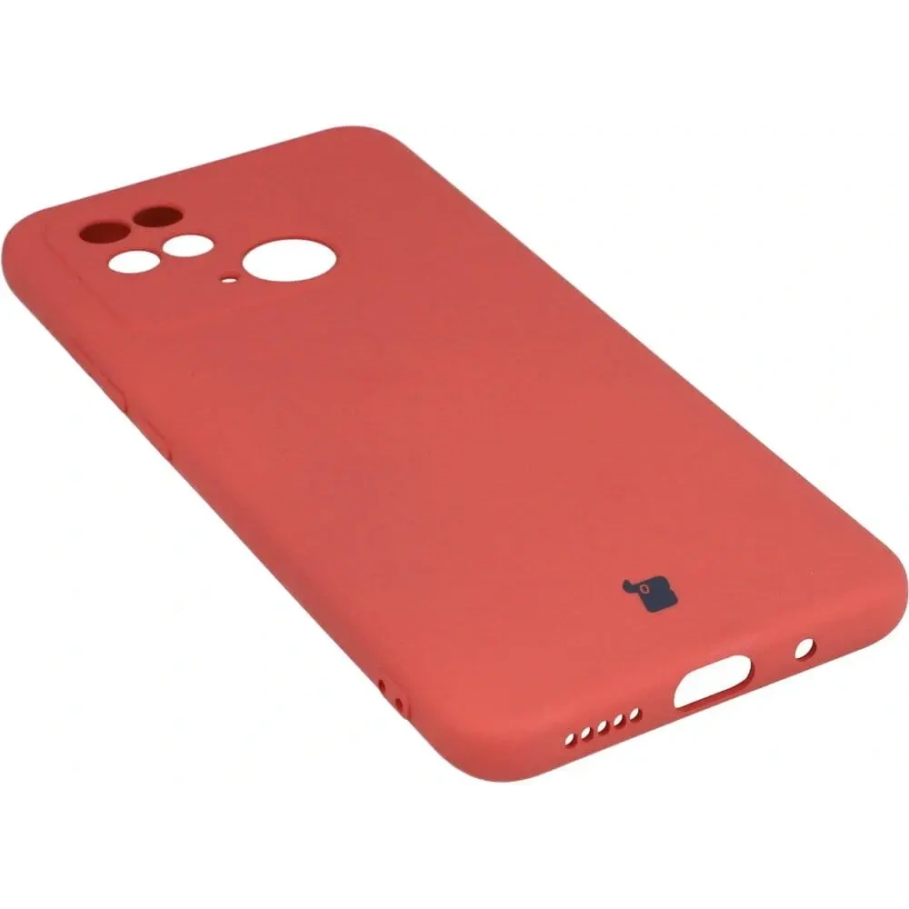 Etui Bizon Case Silicone do Xiaomi Redmi 10C ciemny róż