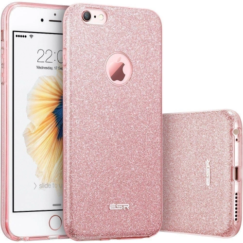 Kup ESR Apple Case Glitter Shine iPhone 6/6s 4.7 Rose Gold - ESR156RS - {ean13} - Sklep Home Screen