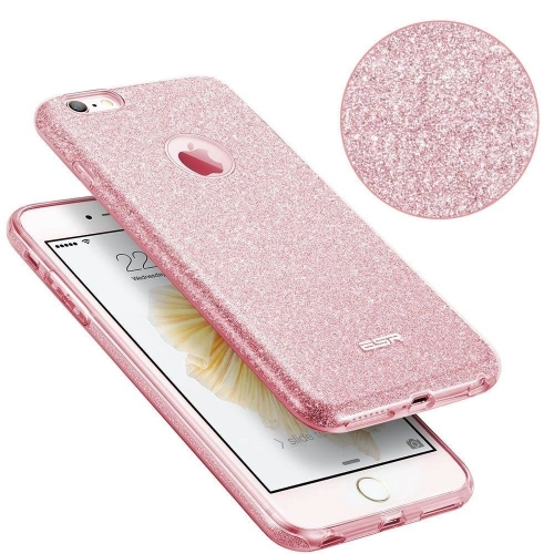 Kup ESR Apple Case Glitter Shine iPhone 6/6s 4.7 Rose Gold - ESR156RS - {ean13} - Sklep Home Screen