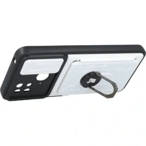Kup Etui Bizon Case Camshield Card Slot Ring do Xiaomi Redmi 10C białe - BIZ2189 - {ean13} - Sklep Home Screen